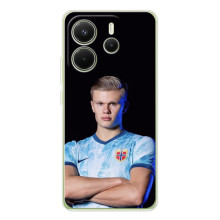 Чехол с картинкой Эрлинг Холанд на Xiaomi Redmi Note 14 4G (Global version) – Холанд Норвежец