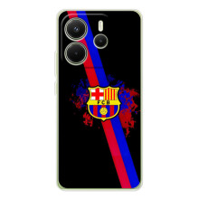 Чехол для Xiaomi Redmi Note 14 4G (Global version) (Барселона) (Лого Барсы)