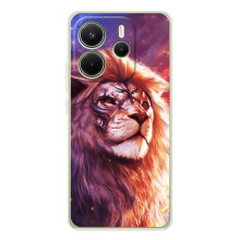 Чехол с картинкой на Xiaomi Redmi Note 14 4G (Global version) (Красочный ЛЕВ)