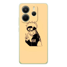 Чехлы с принтом Наруто на Xiaomi Redmi Note 14 4G (Global version) (Наруто Удзумаки)