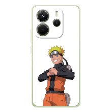 Чехлы с принтом Наруто на Xiaomi Redmi Note 14 4G (Global version) (Радосный Наруто)