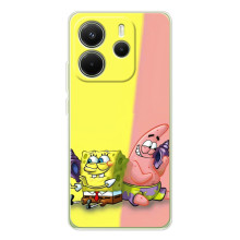 Чехол с картинкой Патрик на Xiaomi Redmi Note 14 4G (Global version) (Звонок)