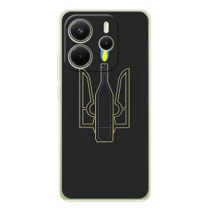 Чехол с картинкой (Патриотический ГЕРБ) на Xiaomi Redmi Note 14 4G (Global version) (Герб - Молотова)