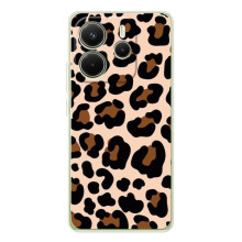 Чехол с леопардовым принтом на Xiaomi Redmi Note 14 4G (Global version) (Леопардовый принт)