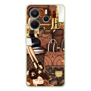 Чехол Стиль Louis Vuitton на Xiaomi Redmi Note 14 4G (Global version) – Мода Луи Виттон