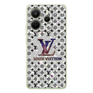 Чехол Стиль Louis Vuitton на Xiaomi Redmi Note 14 4G (Global version) – Яркий LV