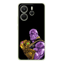 Чехол Супергерои Марвел на Шiaomi Редми Нот 14 4G  (Глобальная версия) (Танос)