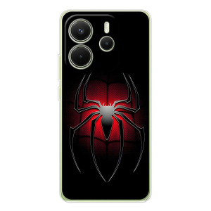 Чехол Супергерой Человека Паука на Xiaomi Redmi Note 14 4G (Global version) – Паук