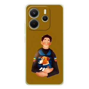 Чехол с принтом для Xiaomi Redmi Note 14 4G (Global version) – ЗСУ Патрон