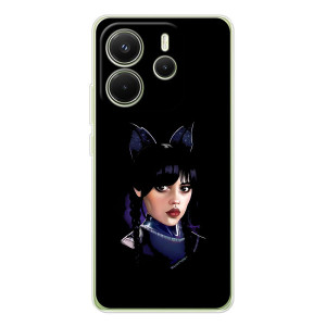 Чохли Венсдей на Xiaomi Redmi Note 14 4G (Global version) Уенсдей (AlphaPrint)