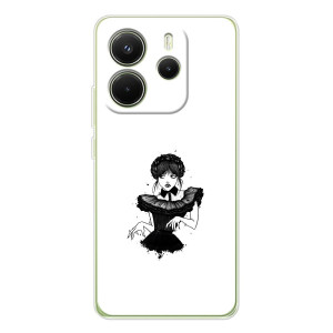 Чохли Венсдей на Xiaomi Redmi Note 14 4G (Global version) Уенсдей (AlphaPrint)