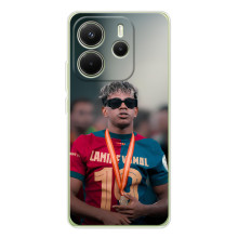 Чехол с футболистом Ламин Ямаль Xiaomi Redmi Note 14 4G (Global version) – Ямаль Барса