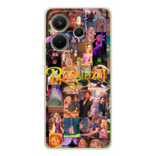 Чехол Рапунцель для Xiaomi Redmi Note 14 4G (Global version) (Рапунцель коллаж)