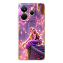 Чехол Рапунцель для Xiaomi Redmi Note 14 4G (Global version) (Рапунцель в замке)