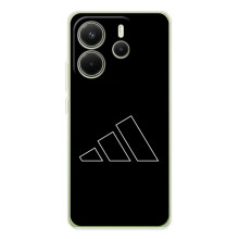 Чехол с картинкой Адидас на XiaoMi Redmi Note 14 4Г (Мировая версия) – Лого Адидас