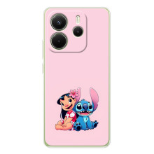 Чехол с принтом Стич на Xiaomi Redmi Note 14 4G (Global version) (Лило и Стич)