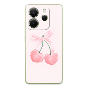 Чехол с розовым рисунком для Xiaomi Redmi Note 14 4G (Global version)
