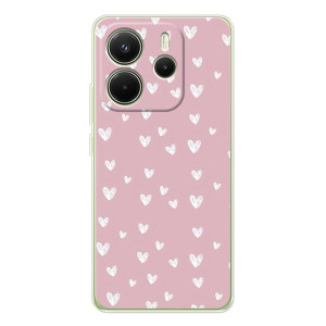 Чехол с розовым рисунком для Xiaomi Redmi Note 14 4G (Global version)