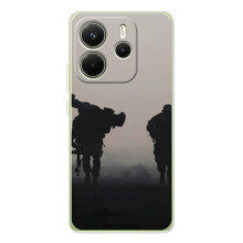 Чехол с украинским воином на Xiaomi Redmi Note 14 4G (Global version) – Украинские солдаты