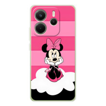 Эксклюзивный чехол для Xiaomi Redmi Note 14 4G (Global version) (AlphaPrint - Мультяшные) – Девочка Maus