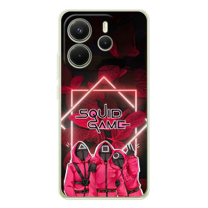 Чохол Гра в кальмара для Xiaomi Redmi Note 14 4G (Global version)