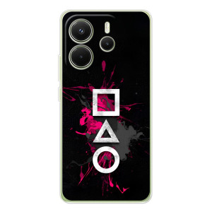 Чохол Гра в кальмара для Xiaomi Redmi Note 14 4G (Global version)