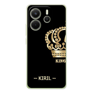 Именные Чехлы для Xiaomi Redmi Note 14 4G (Global version) – KIRIL