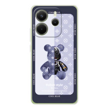 Крутые Чехлы Луи Виттон для Xiaomi Redmi Note 14 4G (Global version) (AlphaPrint) (Медвежонок LV)