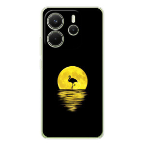 Летний Чехол на Xiaomi Redmi Note 14 4G (Global version) – Желтый Закат