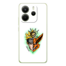 Naruto Anime Чехлы для Xiaomi Redmi Note 14 4G (Глобальная версия) (AlphaPrint) – Наруто Курама