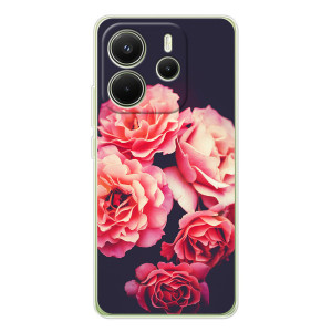 Чехлы с тематикой "ЦВЕТЫ" на Xiaomi Redmi Note 14 4G (Global version) (Бутоны)
