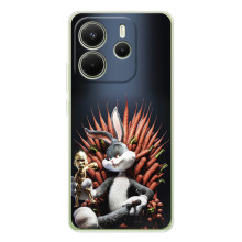 Популярные Чехлы с картинками для Xiaomi Redmi Note 14 4G (Глобальная версия) (Король Кролик)