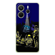 Різдвяні, Святкові Чохли для Шіаомі Редмі Ноут 14 4G (Глобальна версія) (Різдво в Україні)