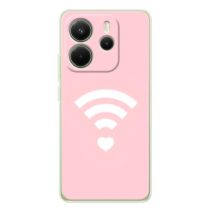 Силіконові Чохли Коханій людині для Xiaomi Redmi Note 14 4G (Global version) – WiFi Love
