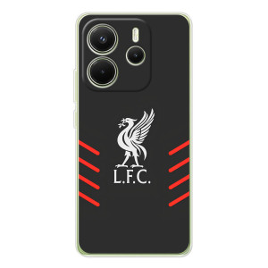 Силіконові Чохли з принтом Футбол на Xiaomi Redmi Note 14 4G (Global version) – Емблема Liverpool