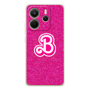 Силиконовый Чехол Барби Фильм на Xiaomi Redmi Note 14 4G (Global version) (B-barbie)