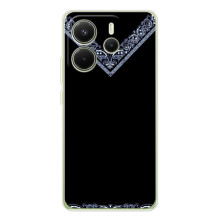 Силиконовый Чехол на Xiaomi Redmi Note 14 4G (Global version) (Воротник вышиванки)