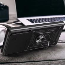 Ударопрочный чехол Camshield Serge Ring для Xiaomi Redmi Note 14 4G (Int. version) – Черный