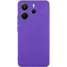 Чехол Silicone Cover Lakshmi Full Camera (AAA) для Xiaomi Redmi Note 14 4G (Int. version) – Фиолетовый