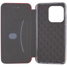 Кожаный чехол-книжка Classy для Xiaomi Redmi Note 14 4G (Int. version) – Красный