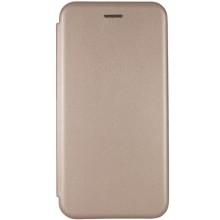 Кожаный чехол-книжка Classy для Xiaomi Redmi Note 14 4G (Int. version) – Золотой