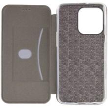 Кожаный чехол-книжка Classy для Xiaomi Redmi Note 14 4G (Int. version) – Серый