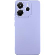 Чехол TPU GETMAN Liquid Silk Full Camera для Xiaomi Redmi Note 14 4G (Int. version) – Сиреневый