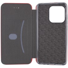 Шкіряний чохол-книжка Classy для Xiaomi Redmi Note 14 4G (Int. version) – Червоний