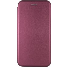 Шкіряний чохол-книжка Classy для Xiaomi Redmi Note 14 4G (Int. version) – Бордовий
