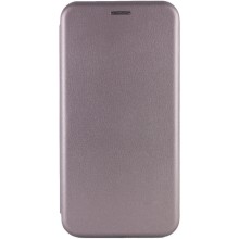 Шкіряний чохол-книжка Classy для Xiaomi Redmi Note 14 4G (Int. version) – Сірий