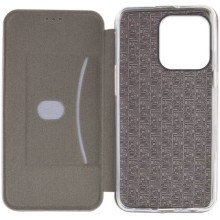 Шкіряний чохол-книжка Classy для Xiaomi Redmi Note 14 4G (Int. version) – Сірий