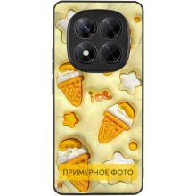 TPU+PC чохол Prisma Fluffie для Xiaomi Redmi Note 14 4G (Int. version) – Небесно блакитний