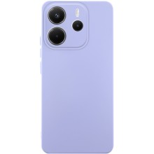 Чохол TPU GETMAN Liquid Silk Full Camera для Xiaomi Redmi Note 14 4G (Int. version) – Бузковий