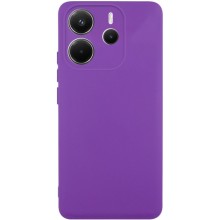 Чохол TPU GETMAN Liquid Silk Full Camera для Xiaomi Redmi Note 14 4G (Int. version) – Фіолетовий